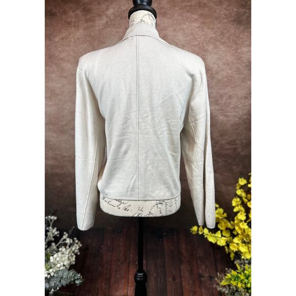 Design History One Button Neutral Blazer - Cream - size XXL - Picture 8 of 12
